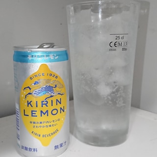 日本酒のキリンレモン割り